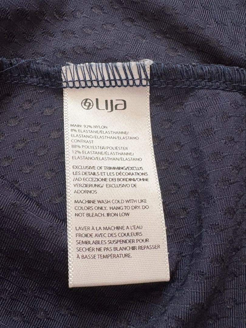 lija スコート　スカート 海外Ｓ　ネイビー