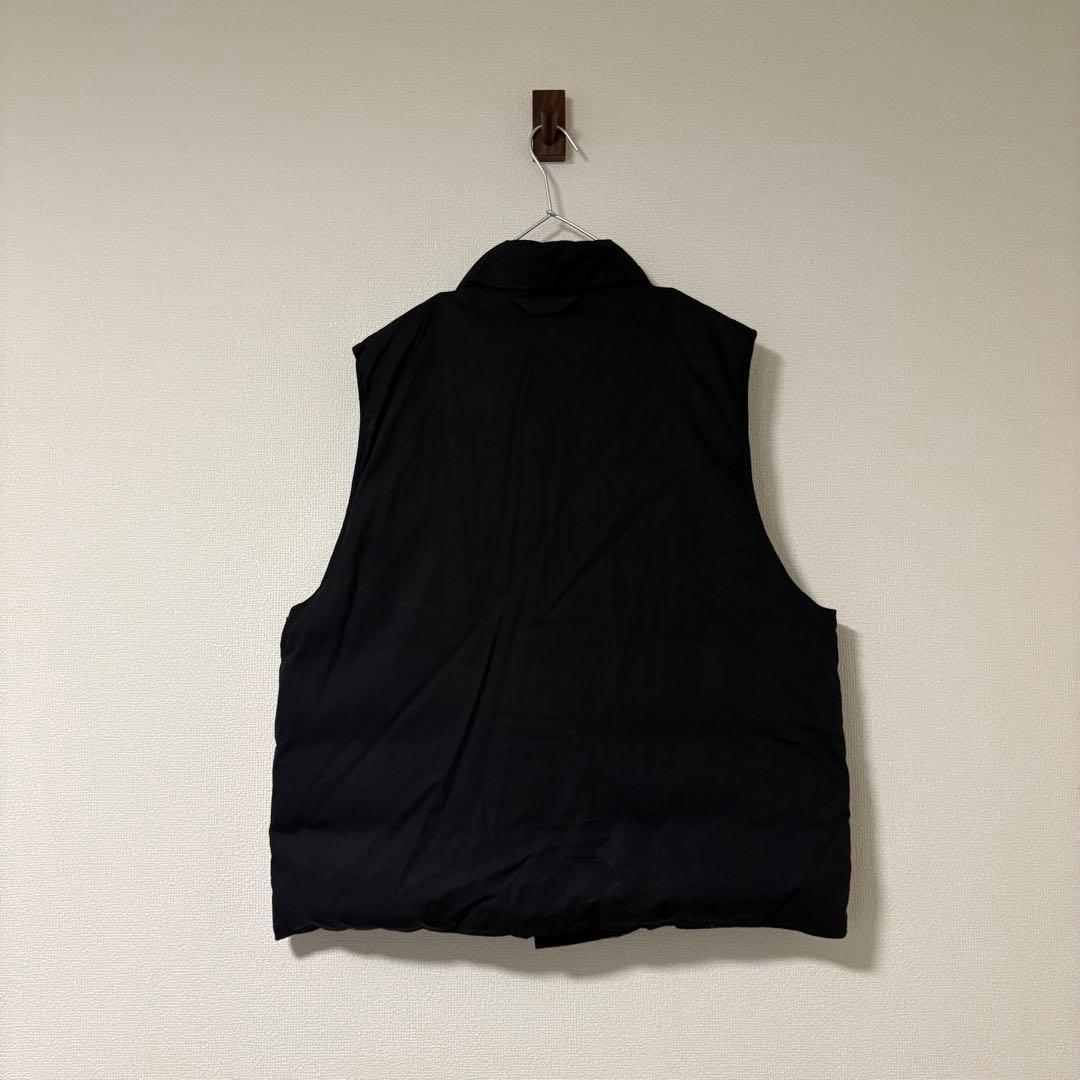 MUJI Labo 高密度織り撥水ダウンベスト L / XL ブラック