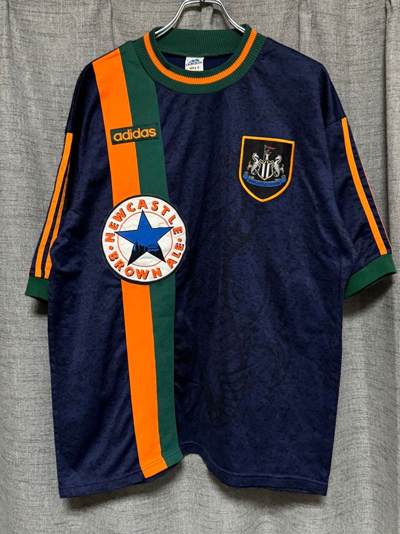 90s adidas ニューカッスル サッカーシャツ