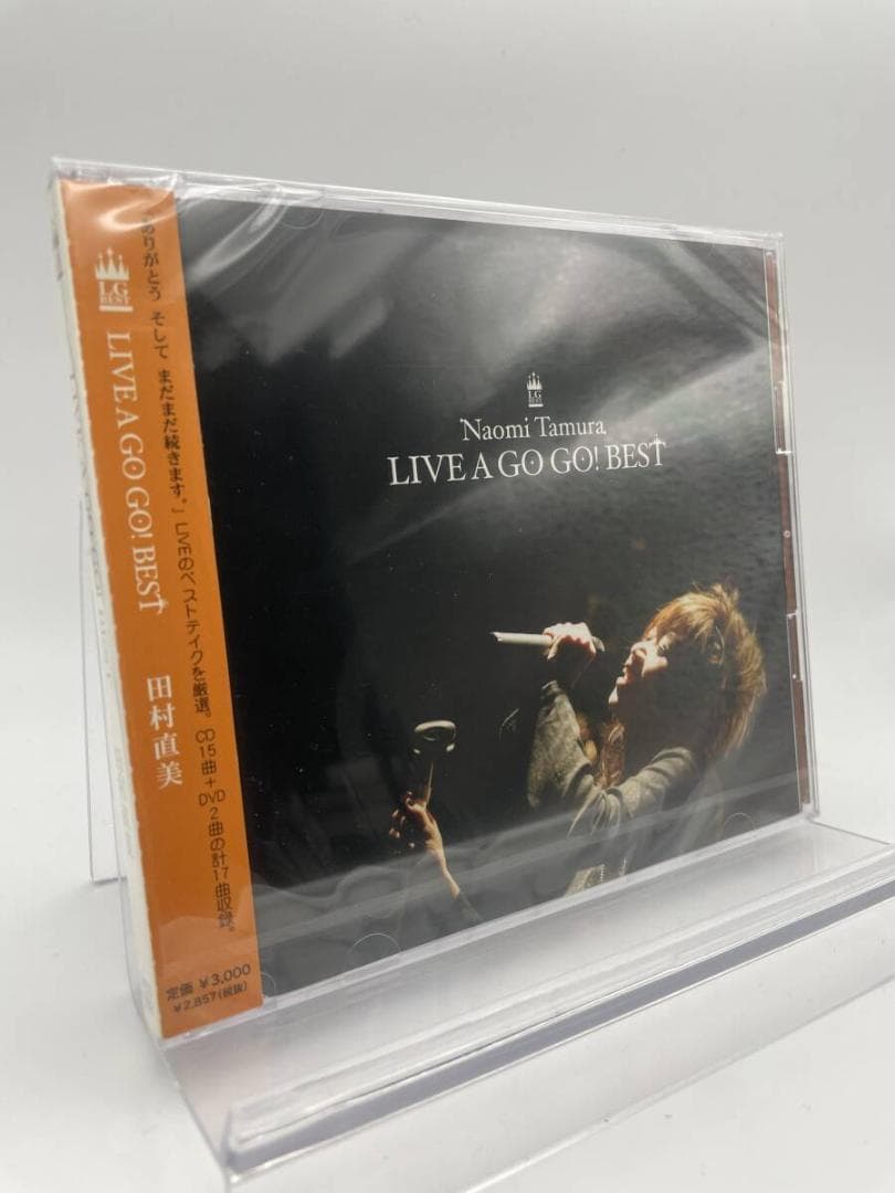 2 CD+DVD 田村直美 LIVE A GO GO BEST