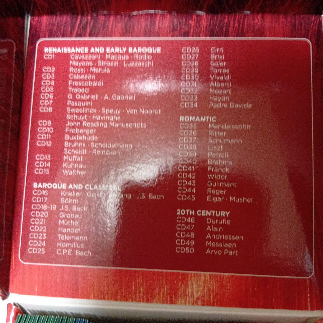邦楽 500years of Organ Music 50CD Brilliant