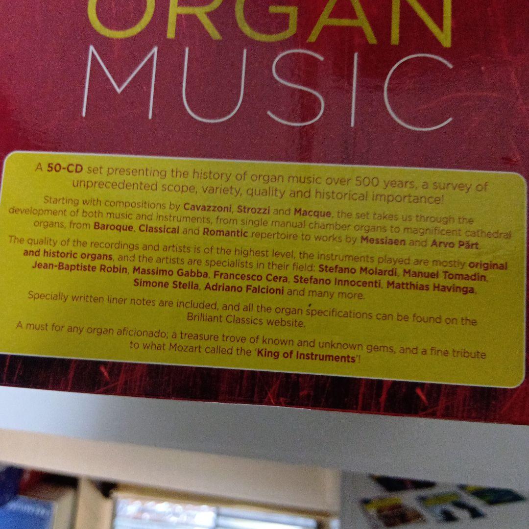 邦楽 500years of Organ Music 50CD Brilliant