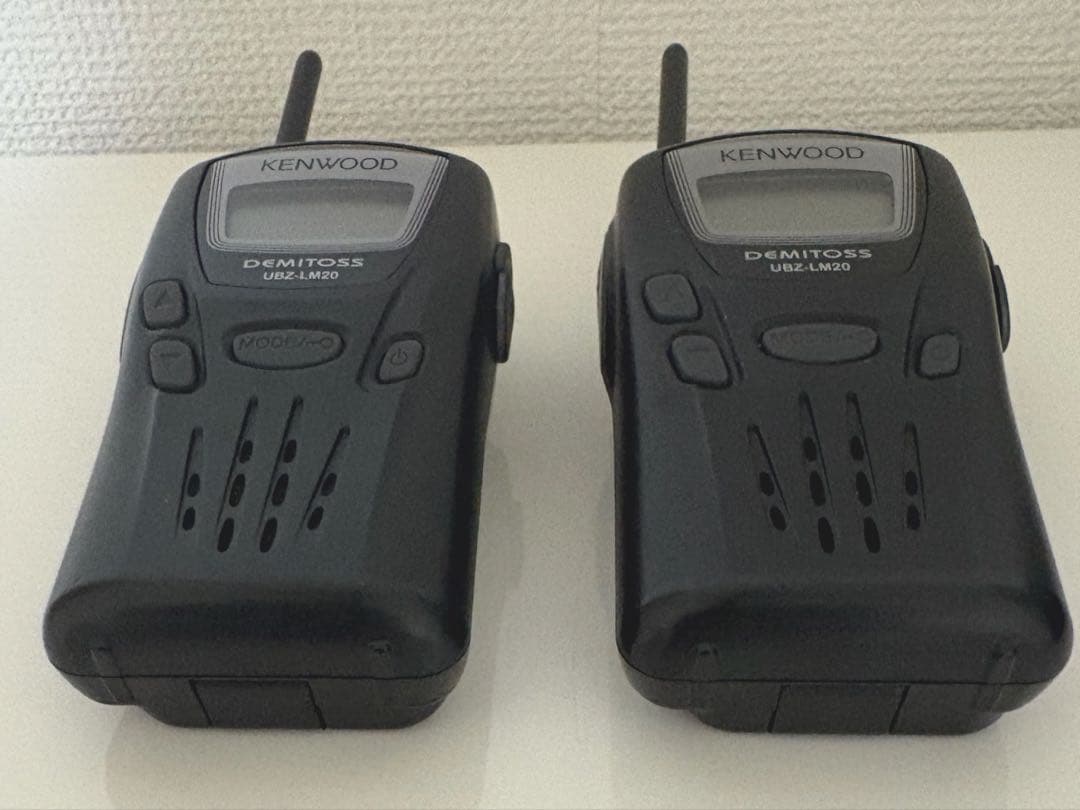 【動作確認済】KENWOOD DEMITOSS UBZ-LM20 2台セット