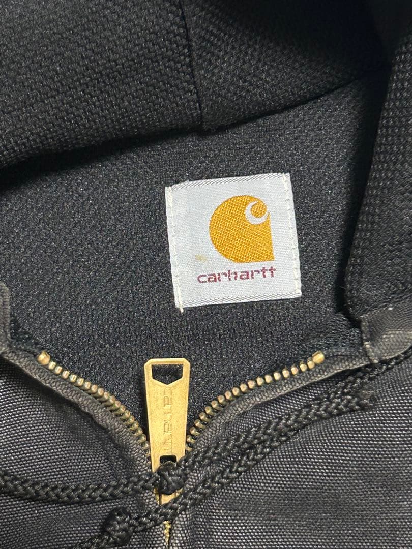 カーハート アクティブ ジャケット ブラック 企業 S