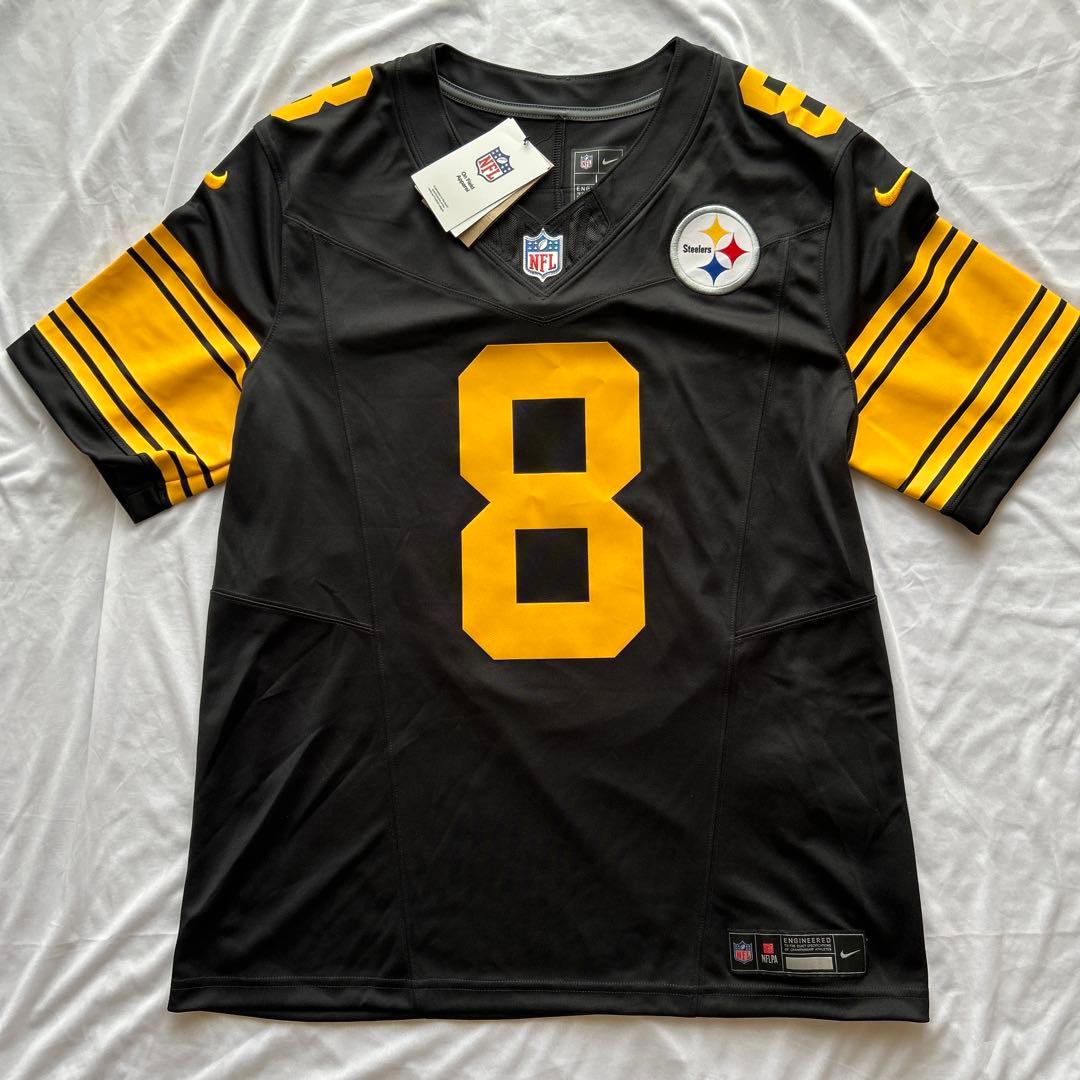 値下げ 新品未使用 NFL L スティーラーズ ピケット ゲームシャツ
