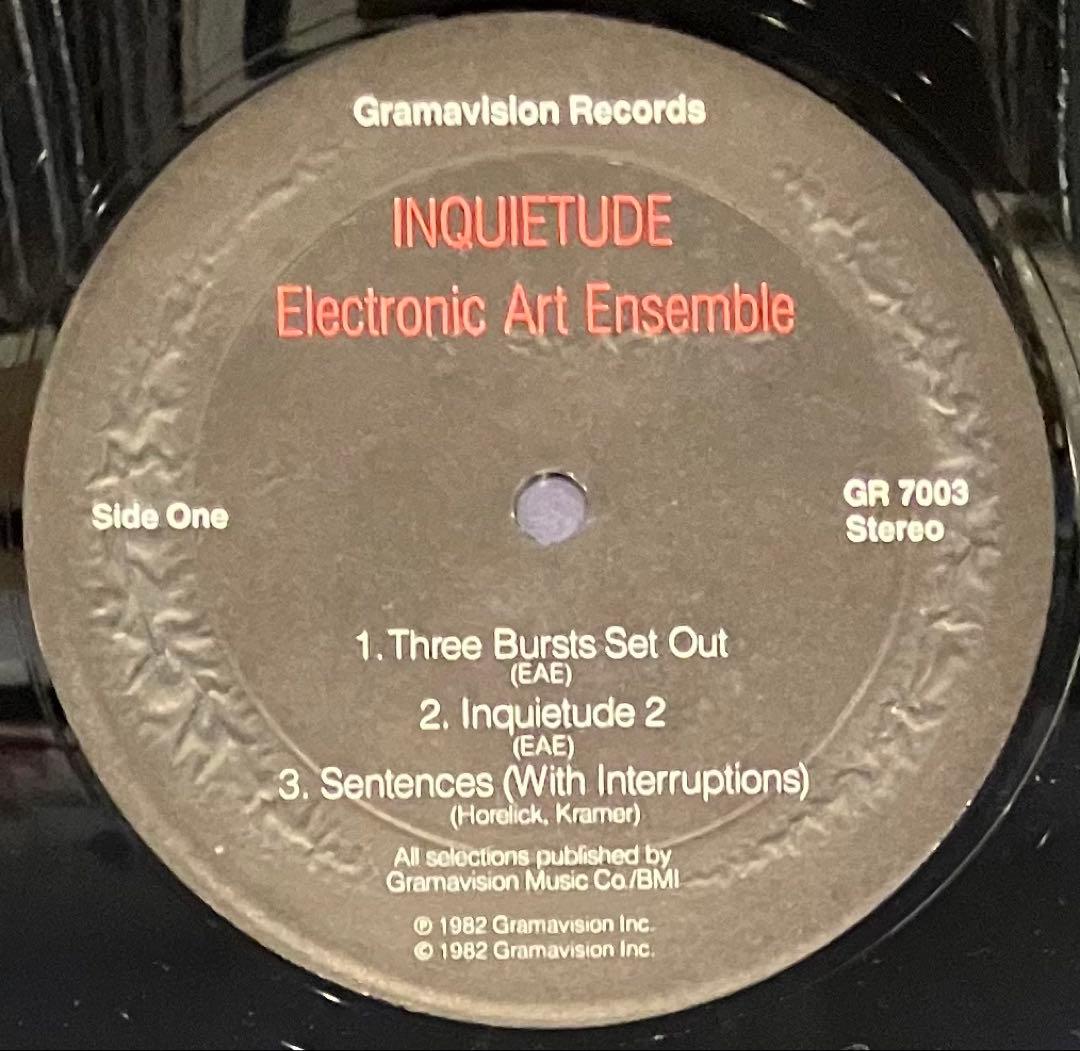 洋楽 Electronic Art Ensemble - Inquietude