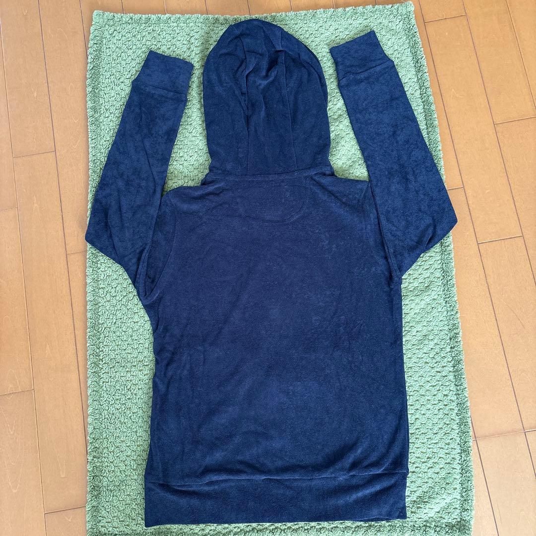 新品　muta フード付きパーカー woman sizeM ネイビー