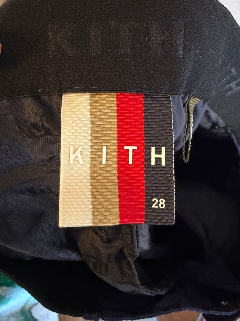 KITH カーゴパンツ　ネイビー