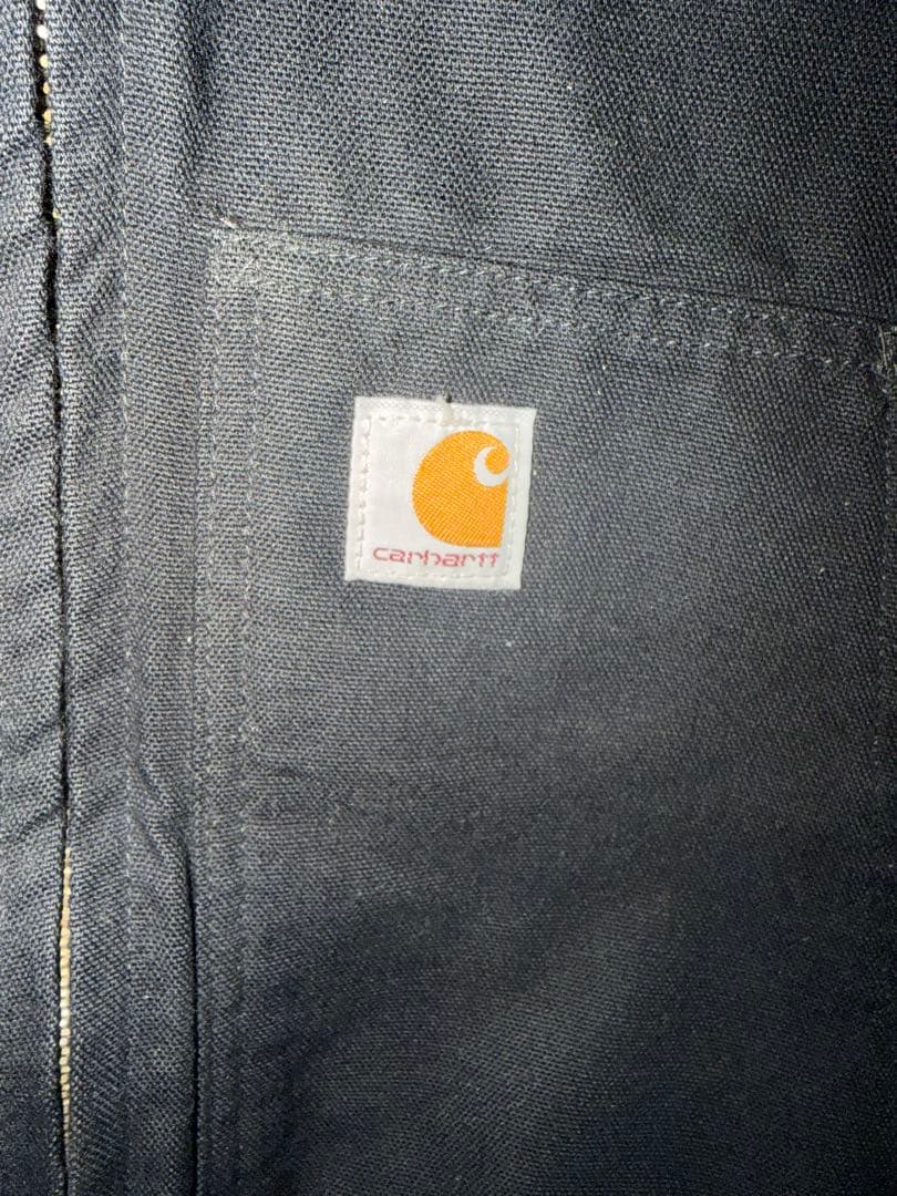 Carhartt アクティブジャケット ブラック L ダック地 パーカー 定番