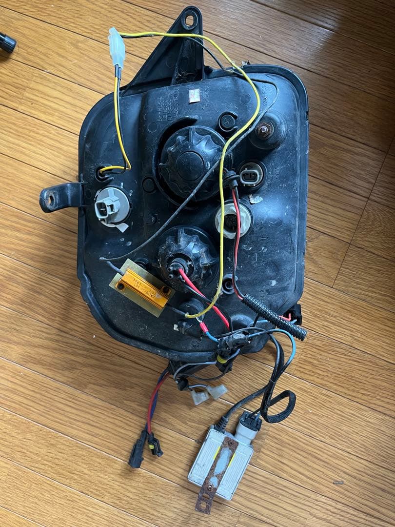 jb23ジムニー、スモークテールランプとLEDヘッドライトセット