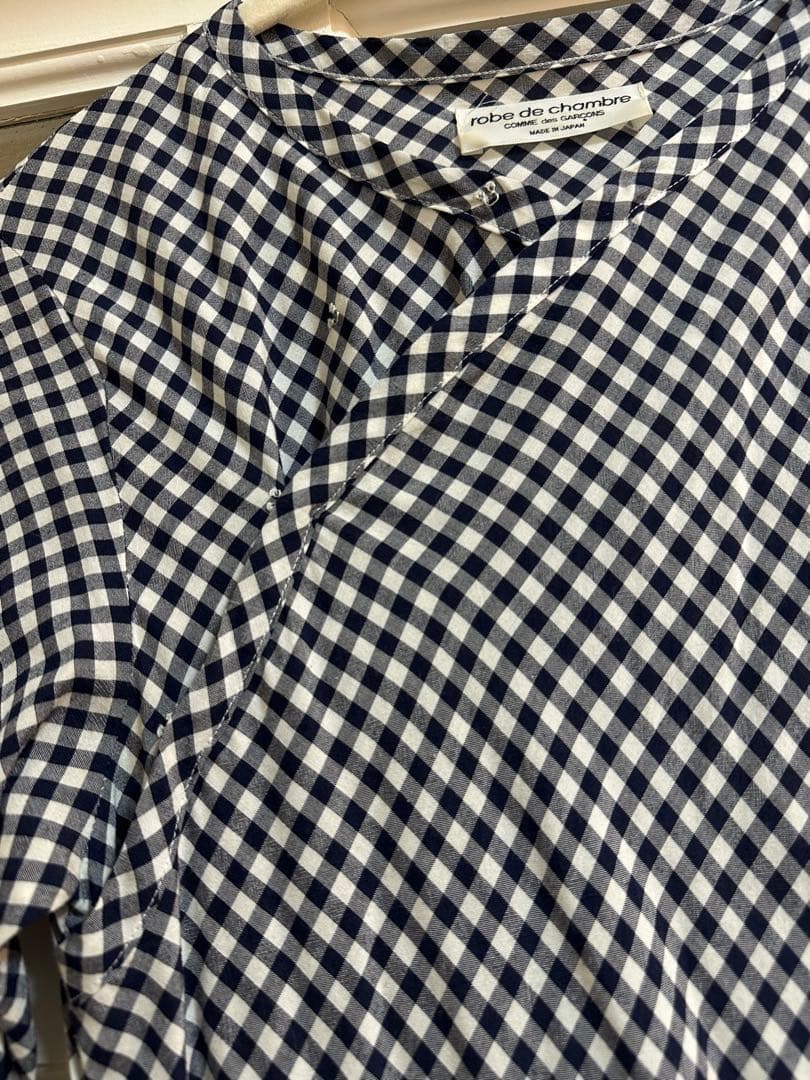 COMME des GARÇONSギンガムチェック ワンピース
