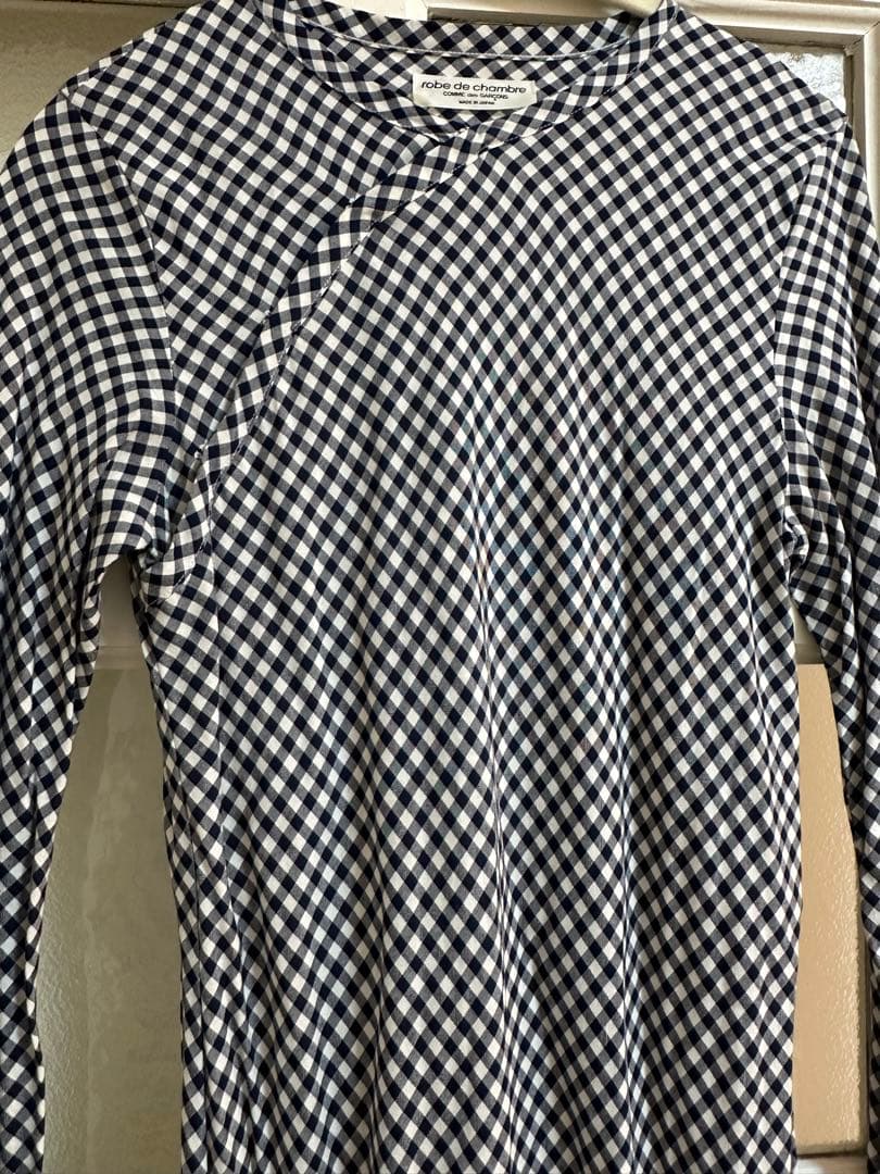COMME des GARÇONSギンガムチェック ワンピース
