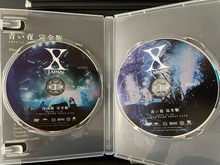 X JAPAN 青い夜 白い夜 完全版 DVD-BOX〈初回限定生産・5枚組〉