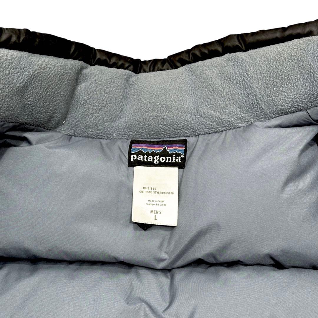 美品 patagonia パタゴニア ダウンベスト Lサイズ ブラック