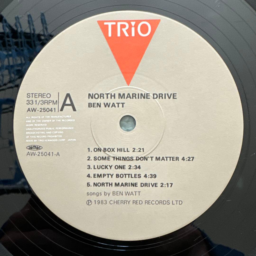 BEN WATT『NORTH MARINE DRIVE』LP アナログ レコード