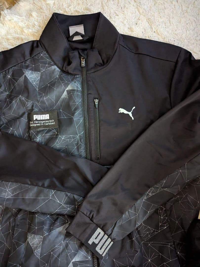PUMA 中綿ベスト ブルゾン セット ストレッチ 防風 防寒 撥水 プーマ
