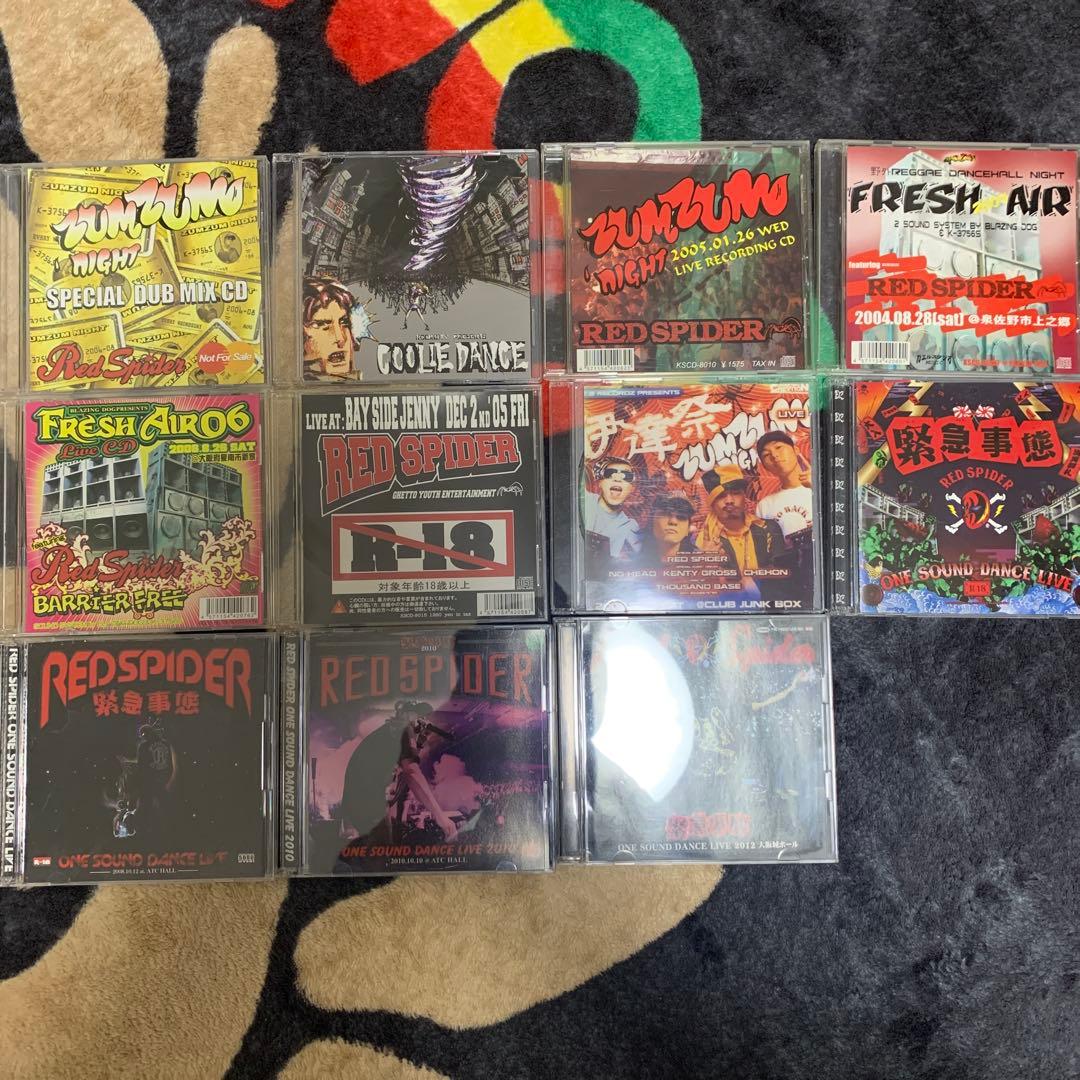 RED SPIDER CD/DVD コレクション