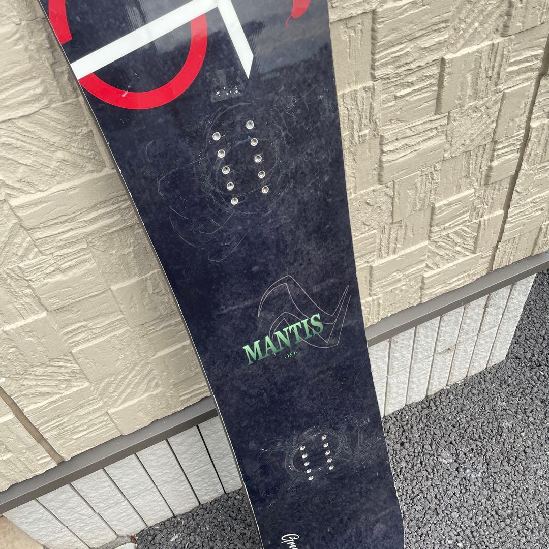 crooja mantis 151cm スノーボード グラトリ