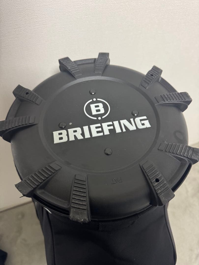 [価格交渉OK] BRIEFING ブラック キャディバッグ　CR-3 #03