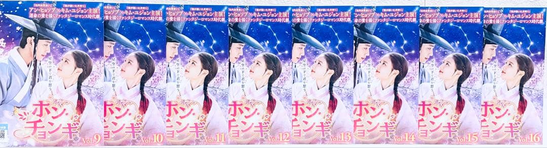 ホン・チョンギ　【全16巻】　レンタル版DVD 全巻　アン・ヒョソプ　韓国