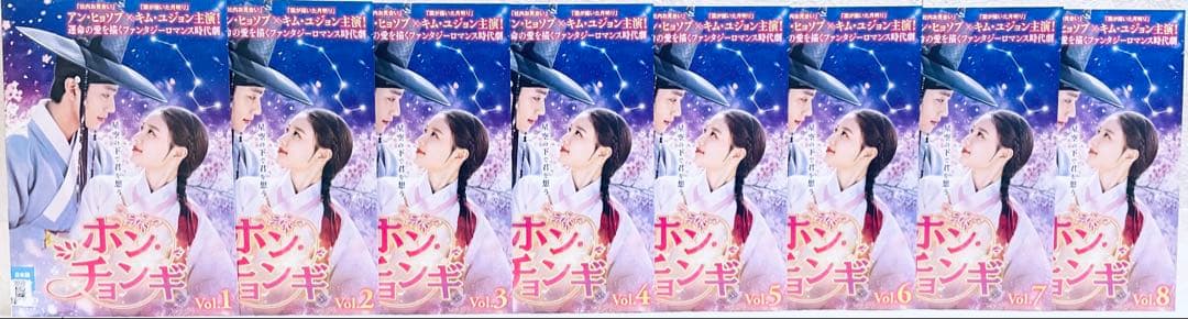 ホン・チョンギ　【全16巻】　レンタル版DVD 全巻　アン・ヒョソプ　韓国