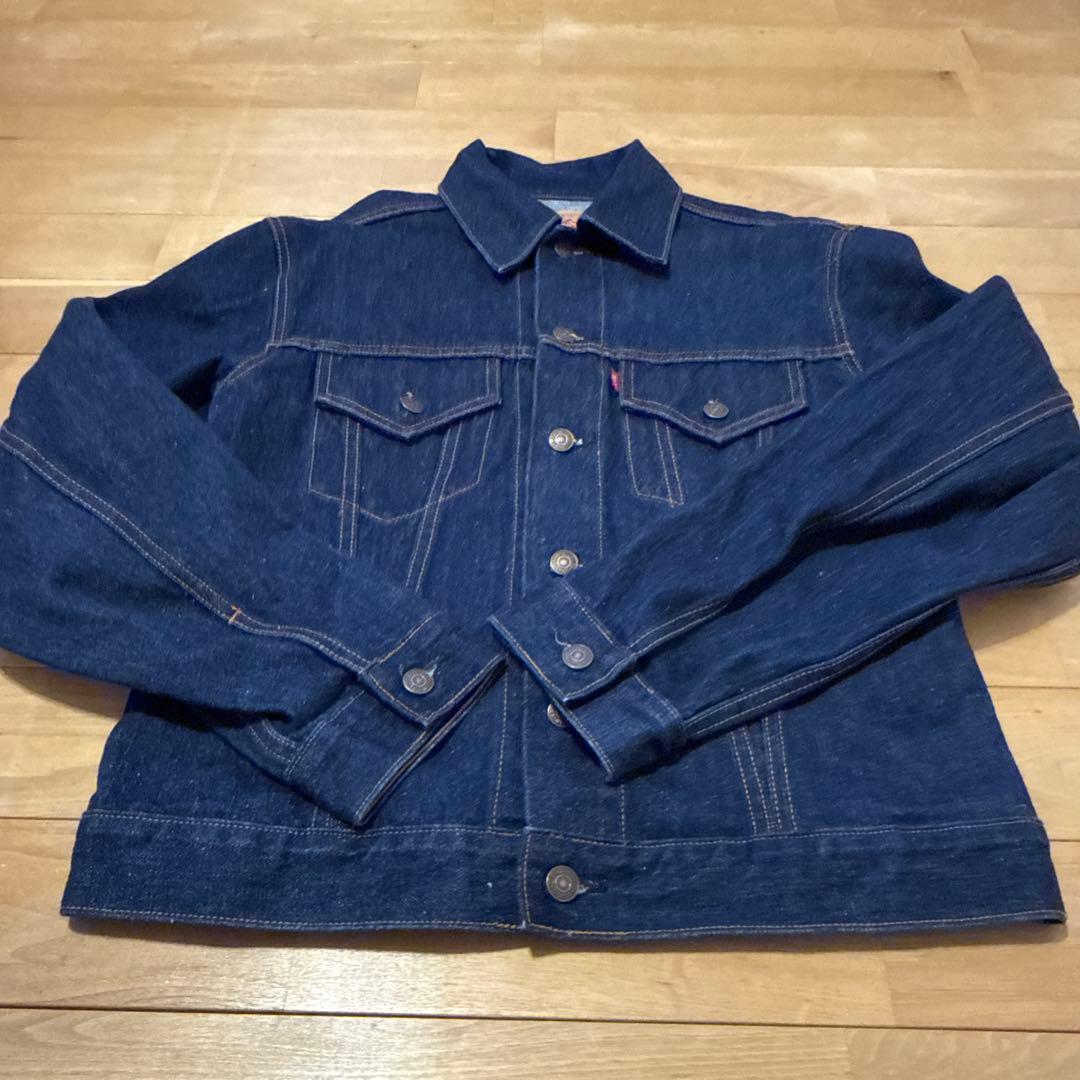 濃紺　リーバイス　70505 デニムジャケット XL