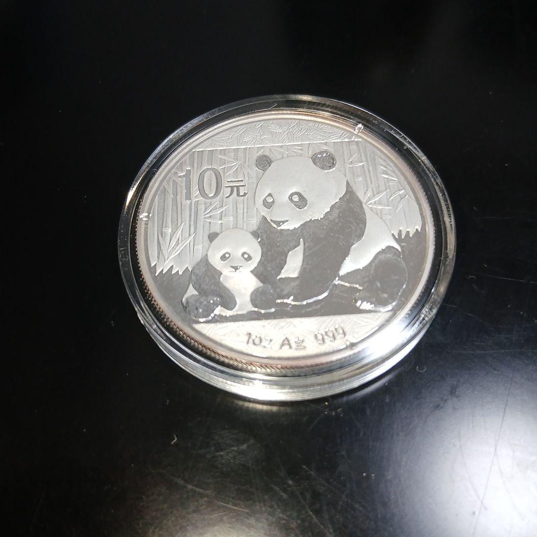 け*い様 2012年 中華人民共和国 銀貨 パンダ