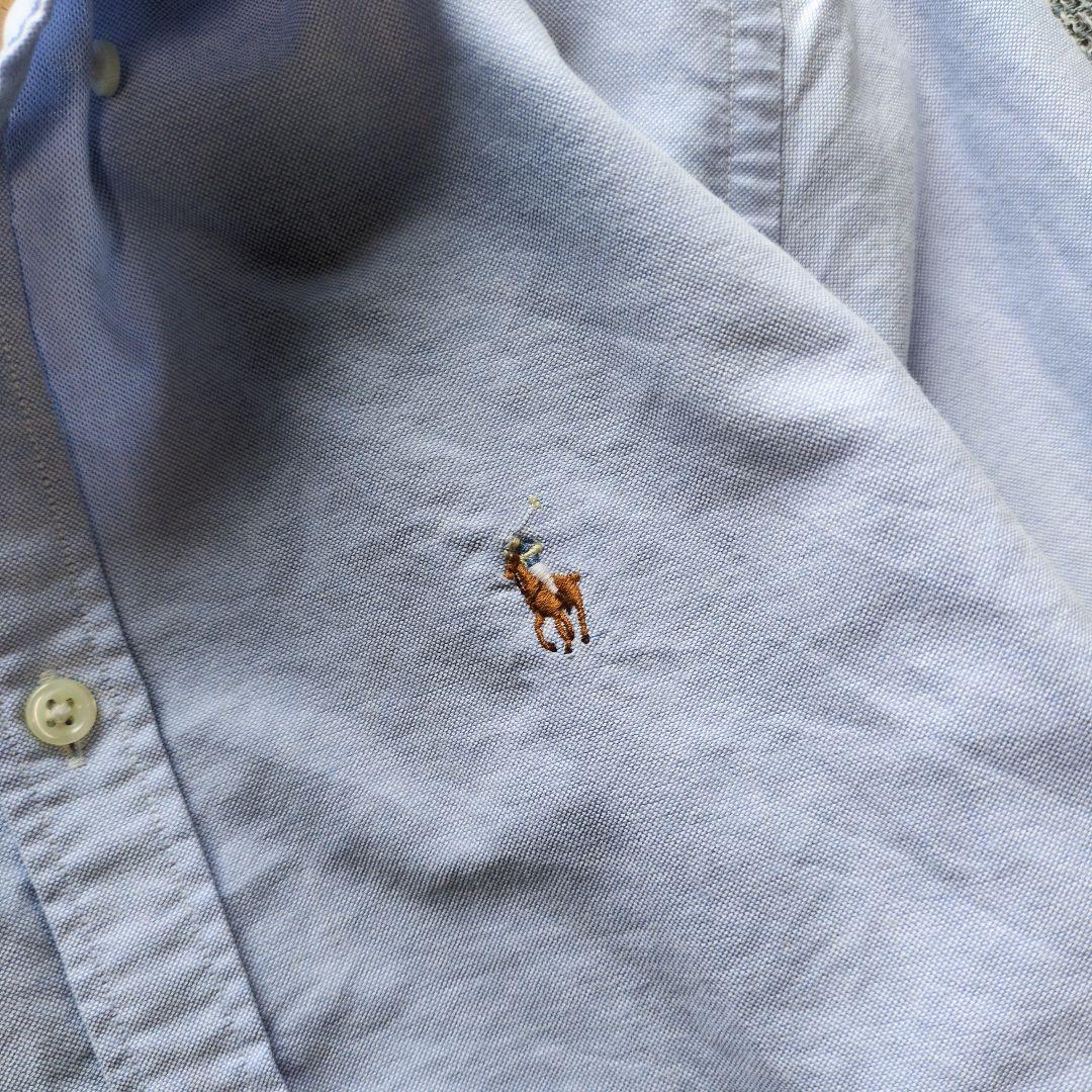 ラルフローレン　国内正規品　美シルエット　ポニー刺繡　オックスフォードシャツ
