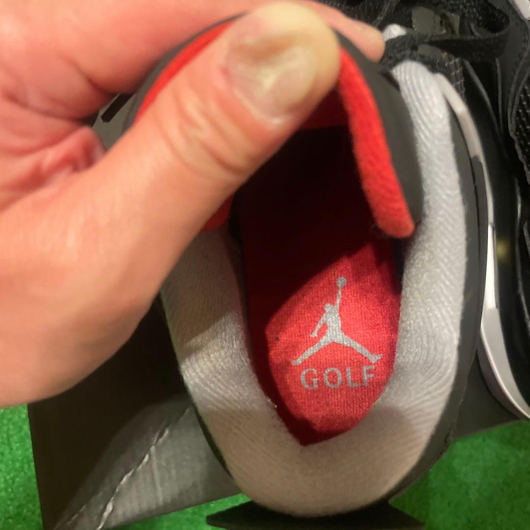 NIKE ナイキ エアジョーダン4 G ゴルフ スパイク　28cm