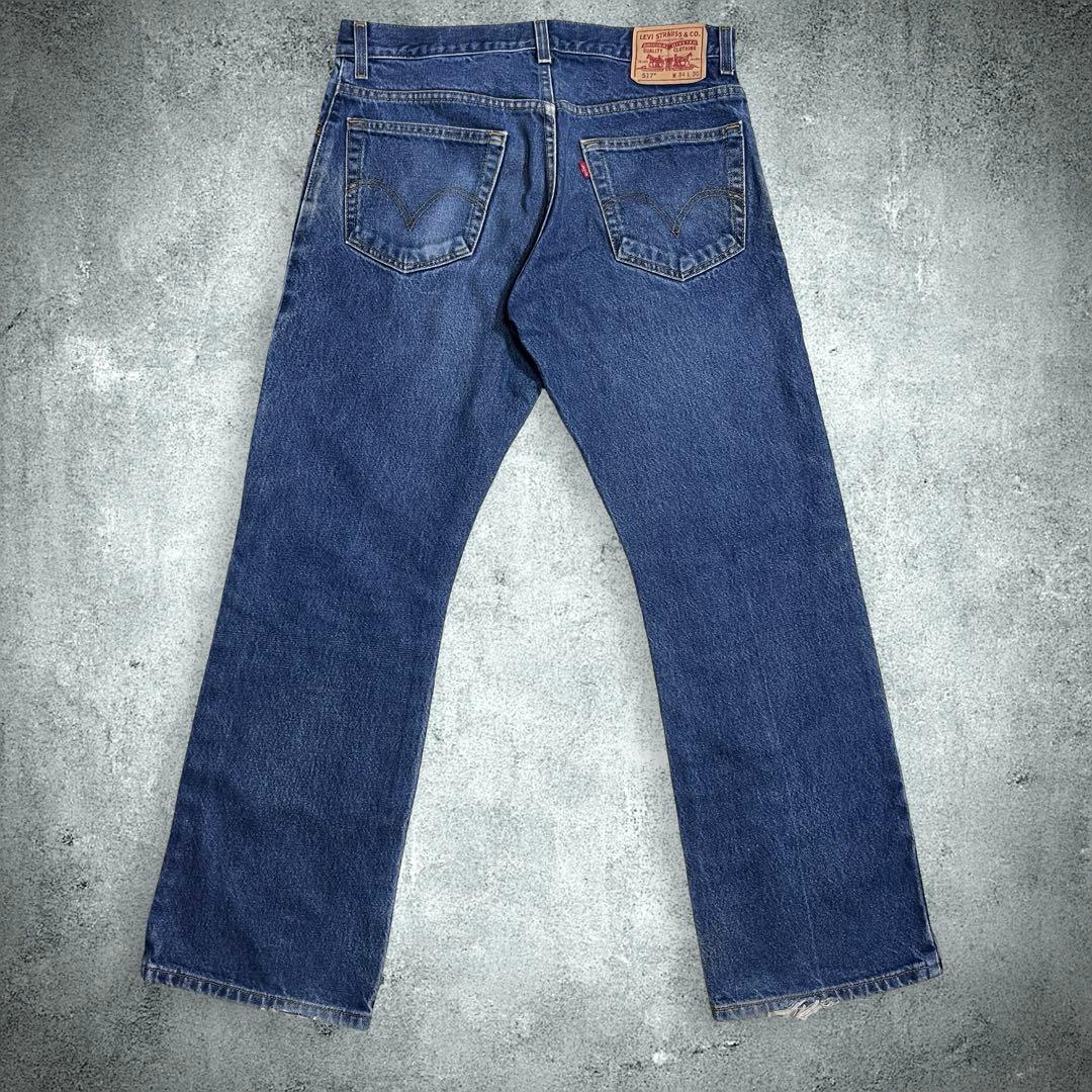 LEVI'S 517 ブーツカット デニムパンツ W34 メキシコ製