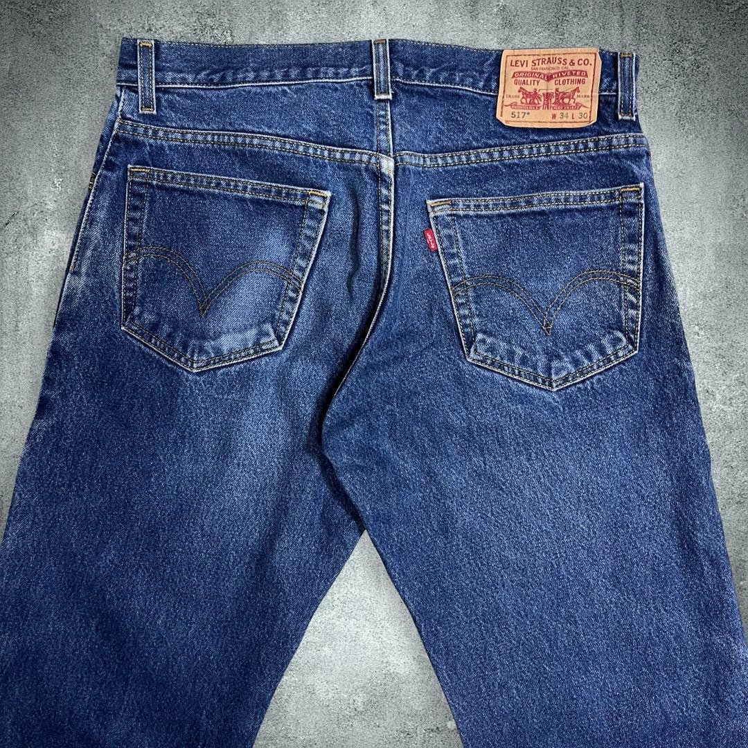LEVI'S 517 ブーツカット デニムパンツ W34 メキシコ製