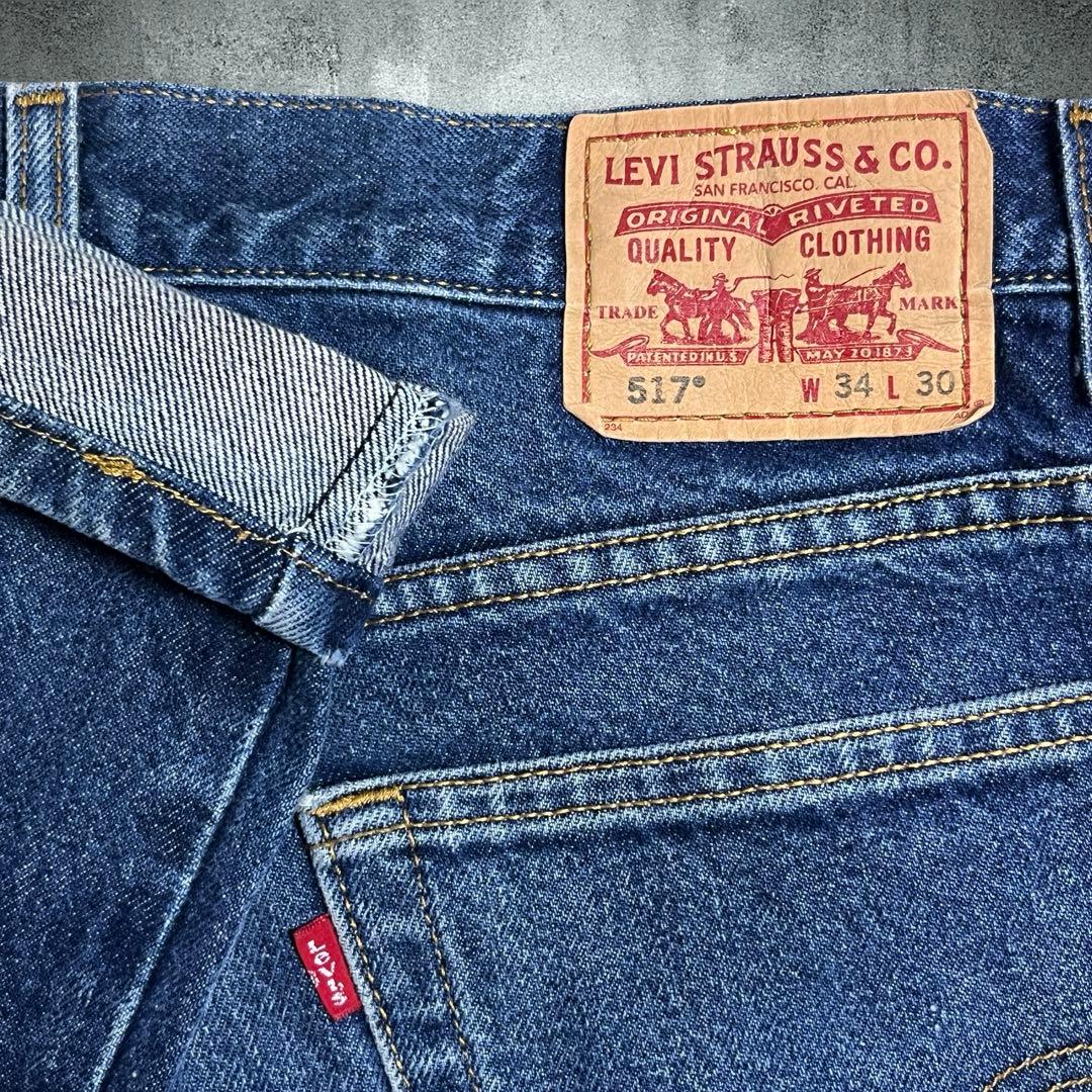 LEVI'S 517 ブーツカット デニムパンツ W34 メキシコ製