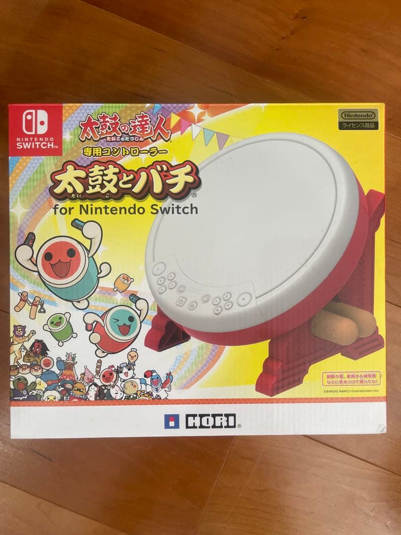 Switch 太鼓の達人　ソフト太鼓セット