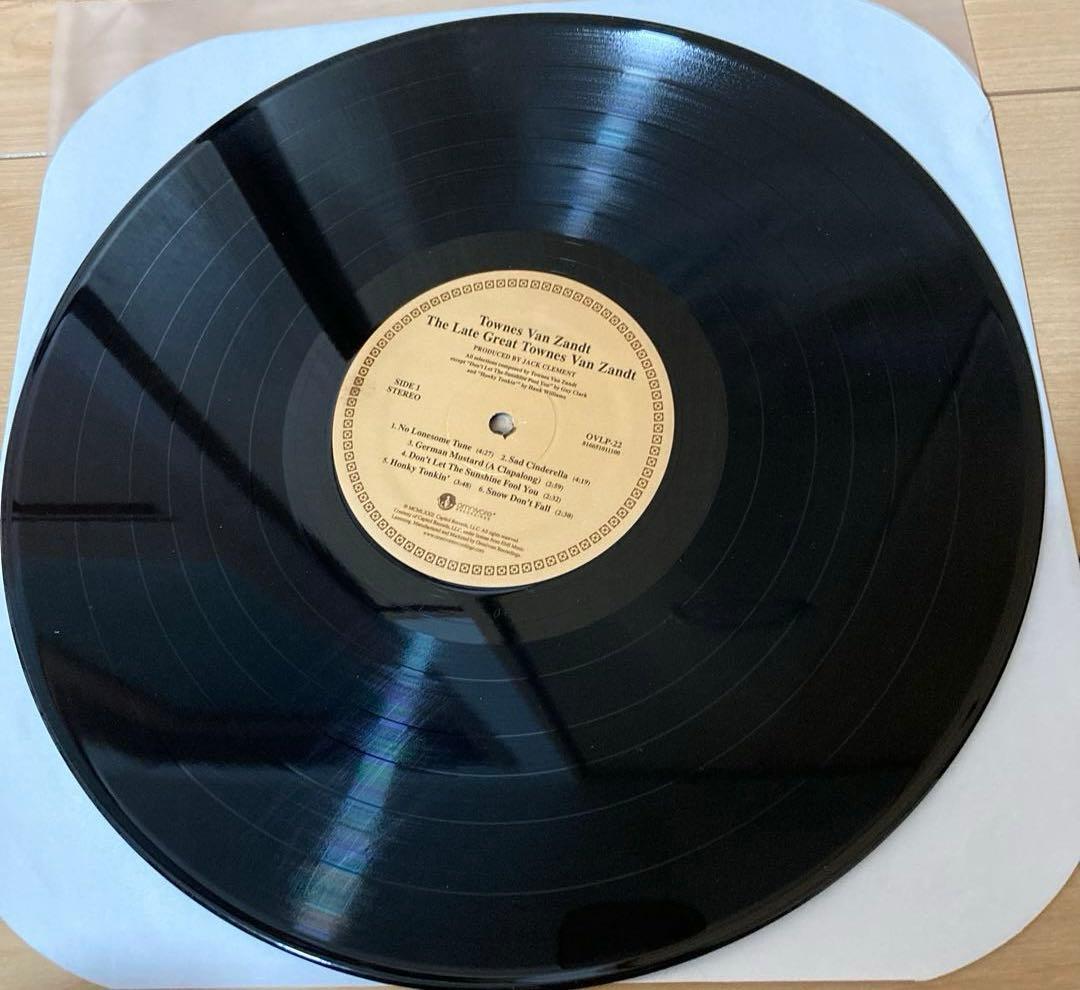 激レア The Late Great Townes Van Zandt LP