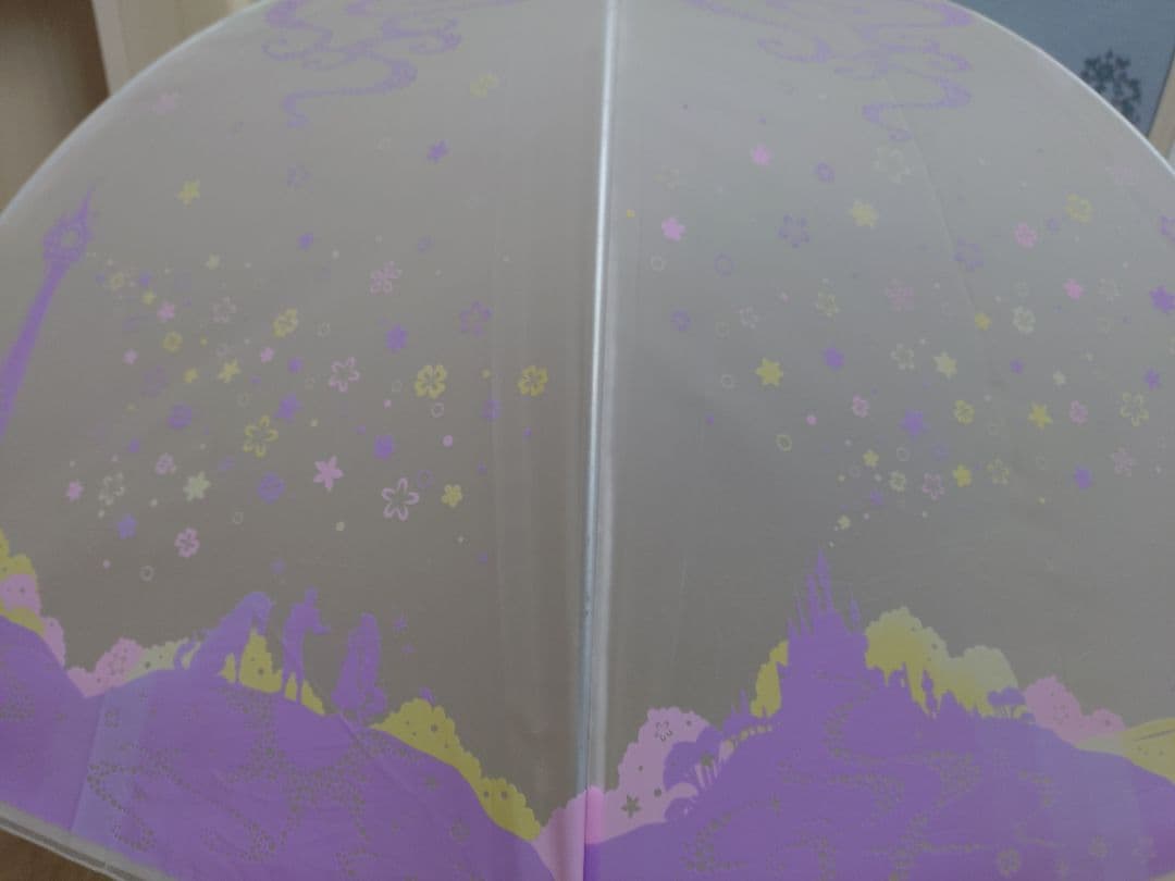 ディズニープリンセス　セブンイレブン限定　ビニール傘セット