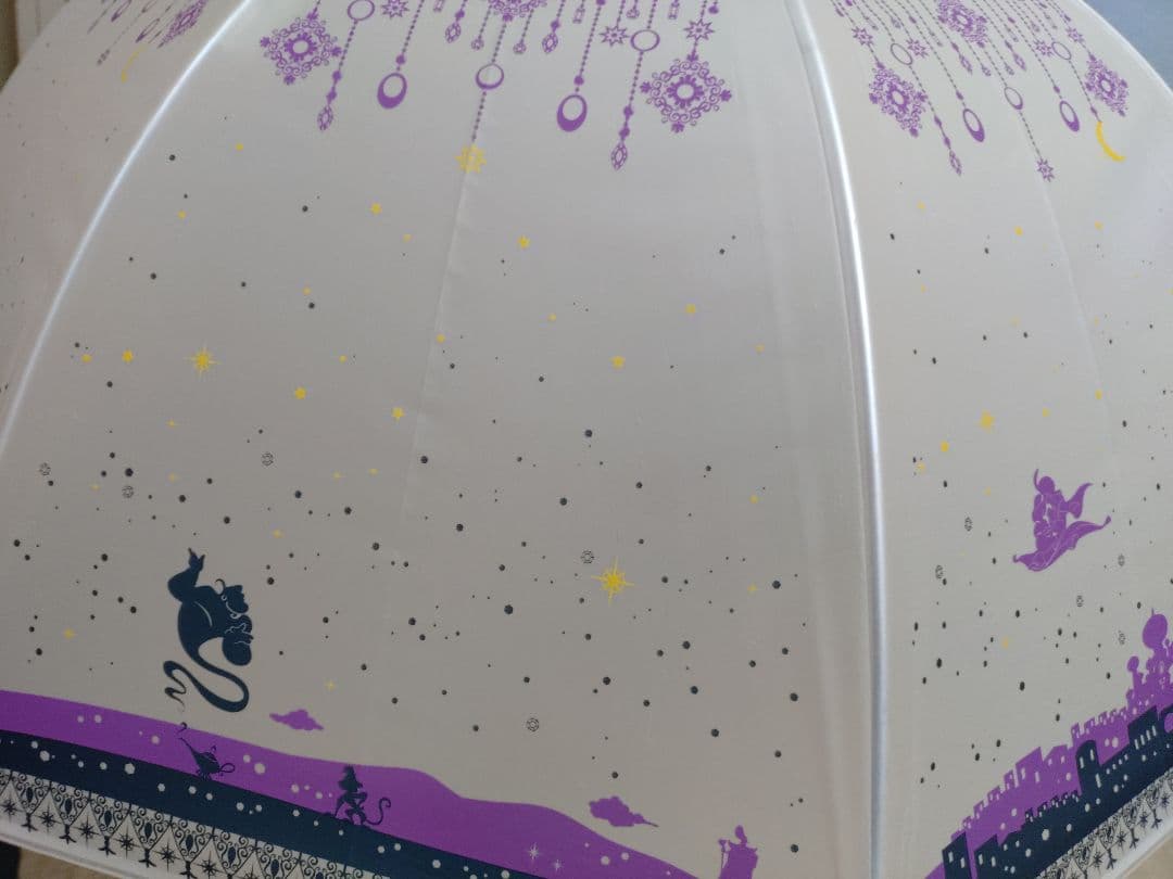 ディズニープリンセス　セブンイレブン限定　ビニール傘セット