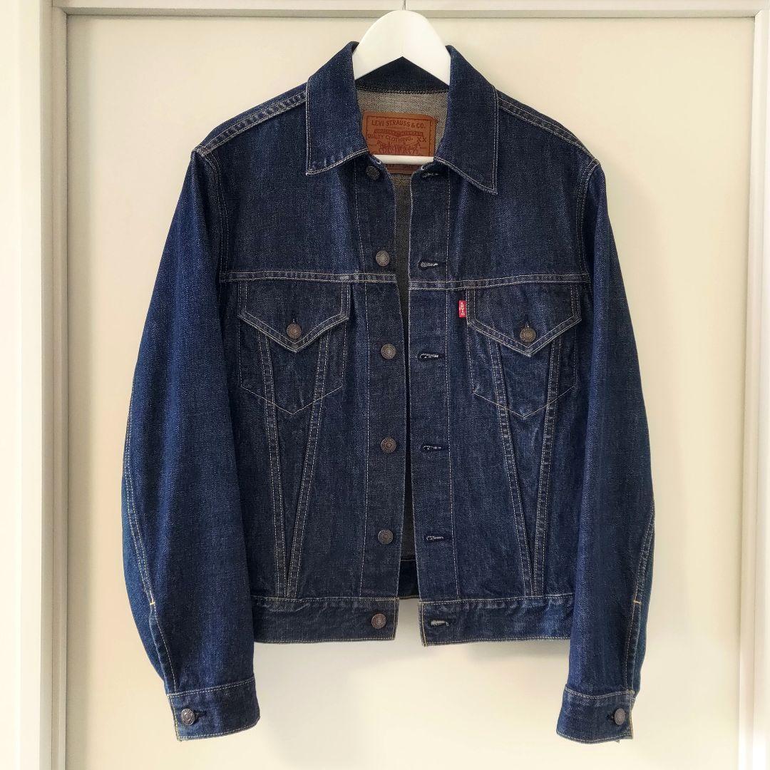 リーバイス デニムジャケット Gジャン 復刻 71557 BIGE 3rdタイプ
