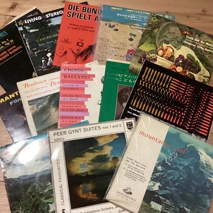 【1箱】10インチ【クラシック】RE0827-12　レコード　大量セット