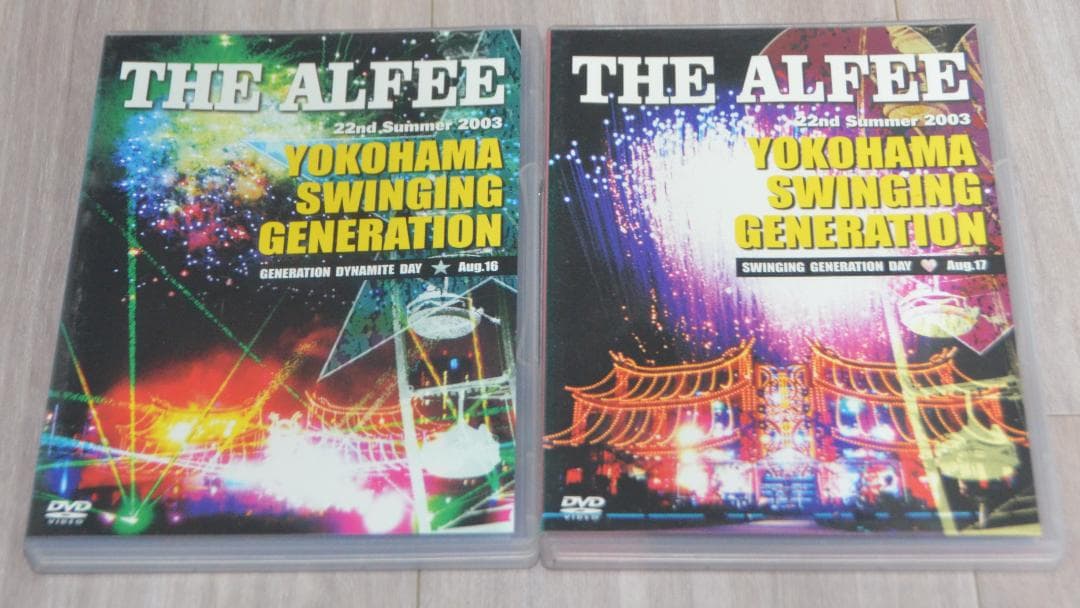 THE ALFEE SWINGING GENERATION DVD2枚セット