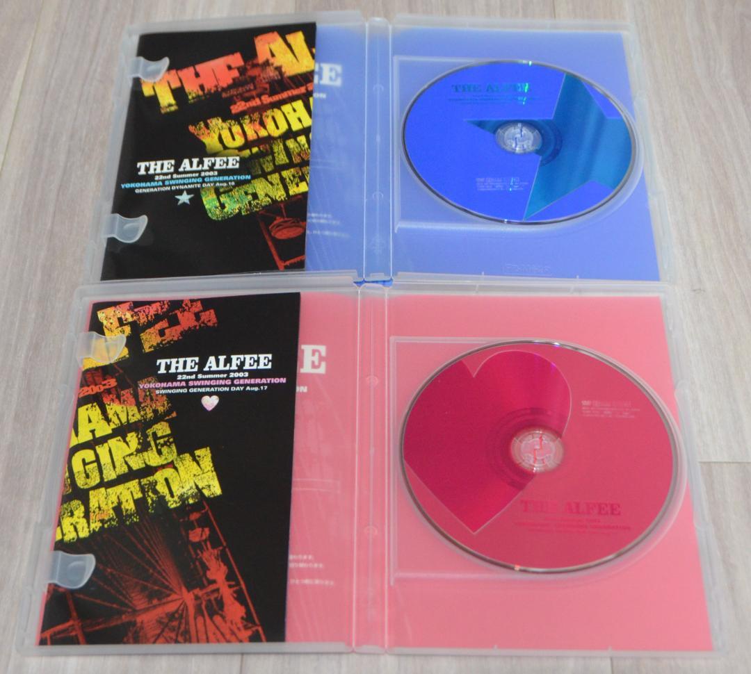THE ALFEE SWINGING GENERATION DVD2枚セット