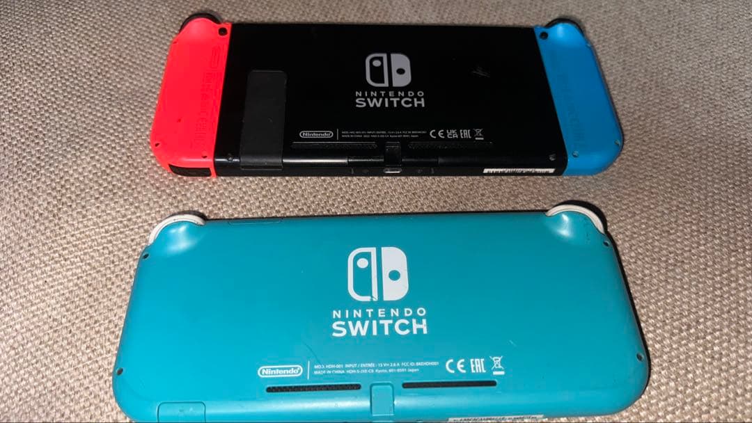 Switch本体＋Lite 2台セット 電源不良 ジャンク 部品取り