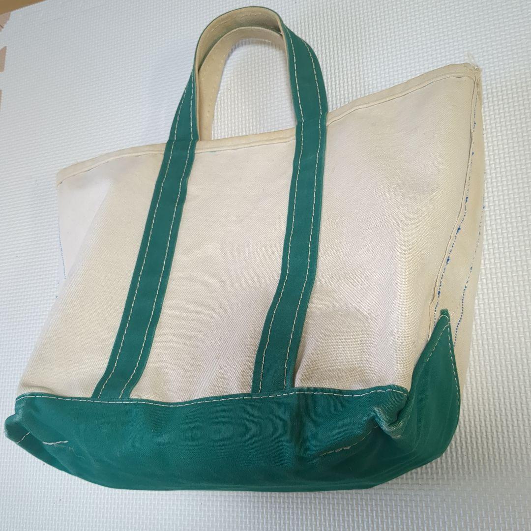 LL BEANトートバッグ　80s 2色タグ 青耳