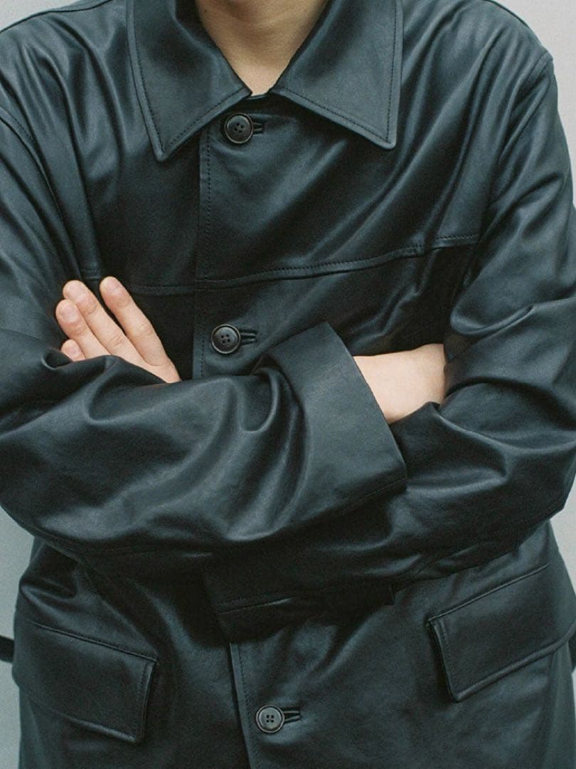 ジャケット・アウター LIDNM Lamb Veg Car Coat