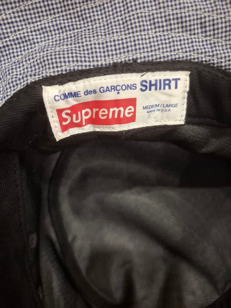 シュプリーム　コム・デ・ギャルソン　バケットハット 13SS