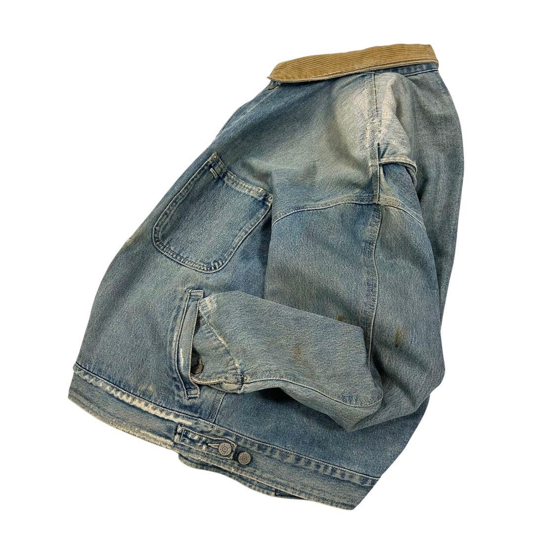 90's Vintage USA製 RRL 三つ星タグ デニムジャケット