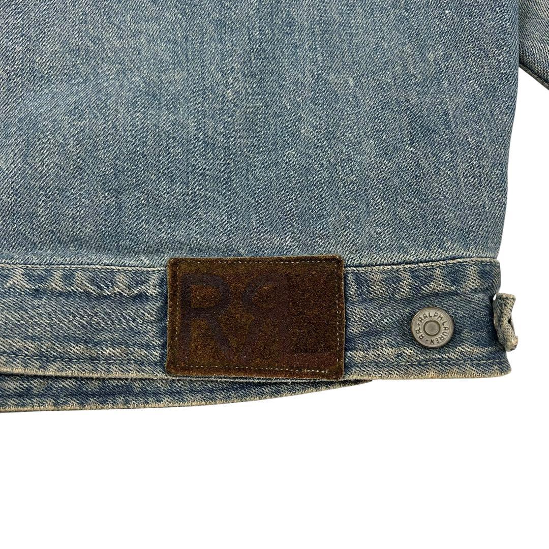 90's Vintage USA製 RRL 三つ星タグ デニムジャケット