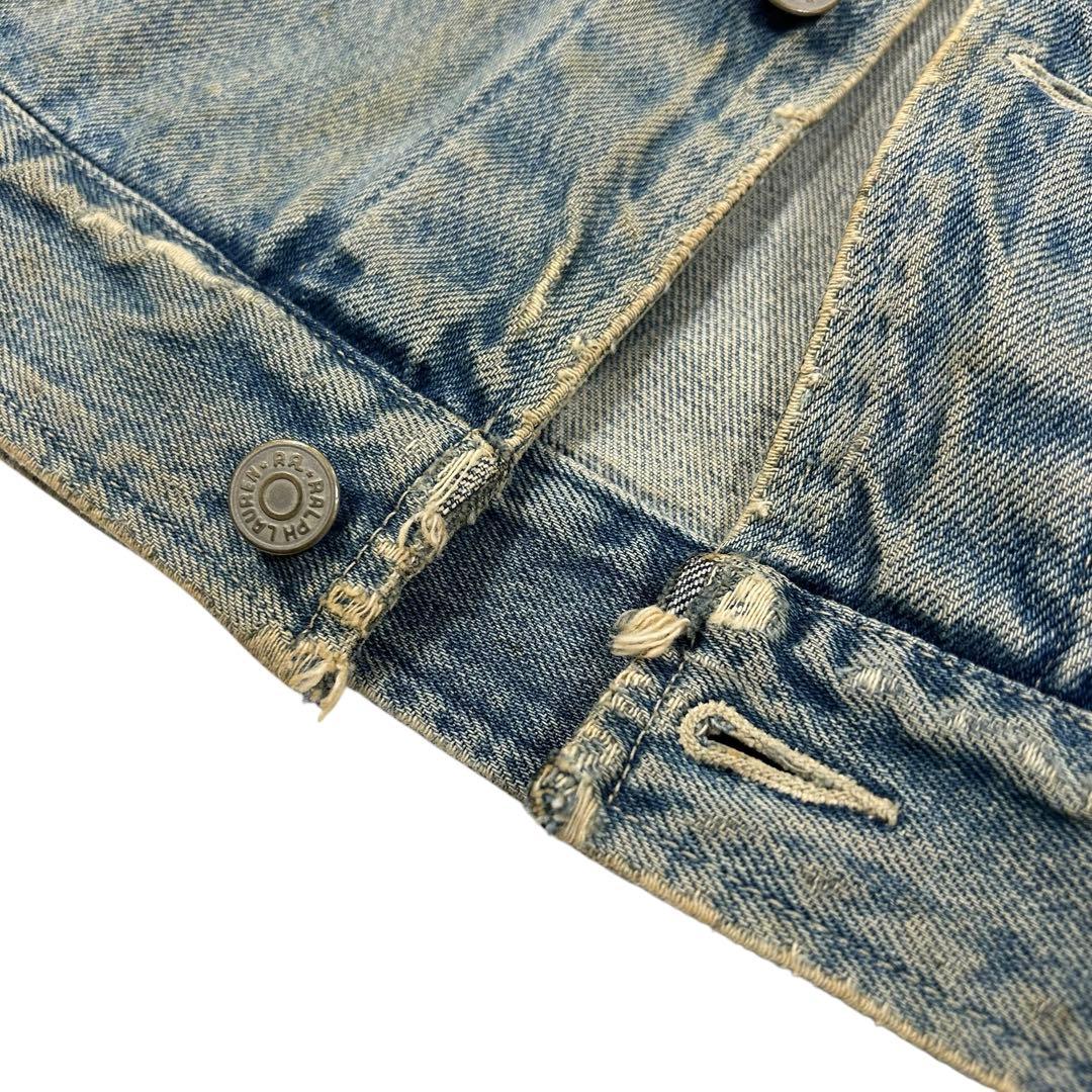 90's Vintage USA製 RRL 三つ星タグ デニムジャケット