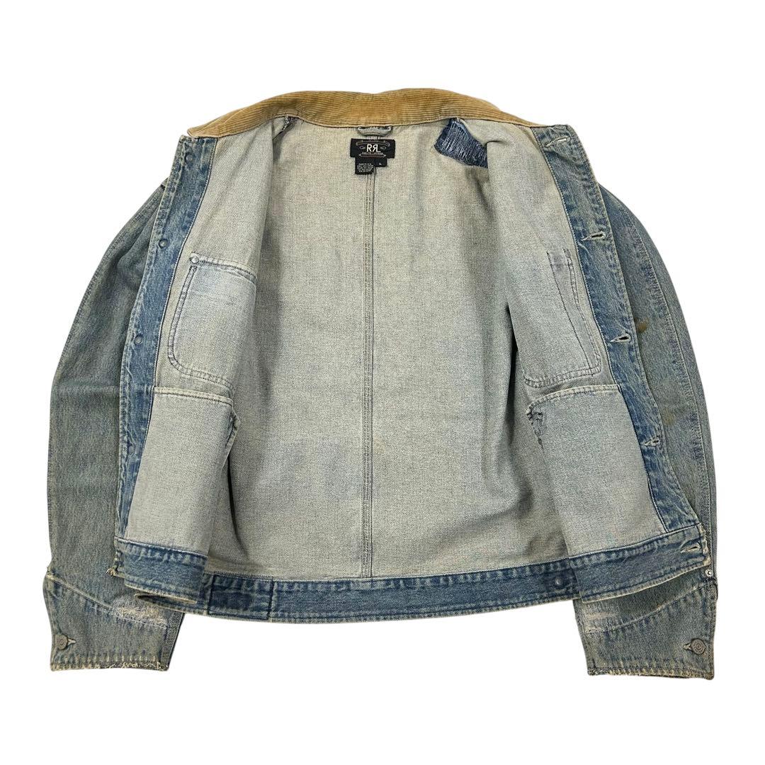 90's Vintage USA製 RRL 三つ星タグ デニムジャケット
