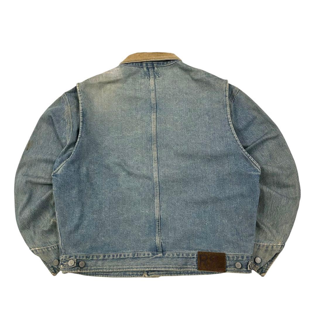 90's Vintage USA製 RRL 三つ星タグ デニムジャケット