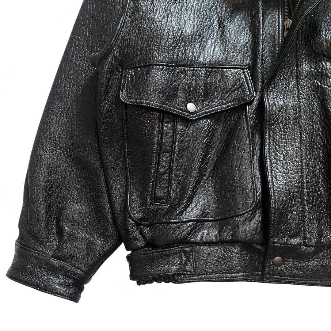 ジャケット・アウター VINTAGE Type A-2 Leather Flight Jacket